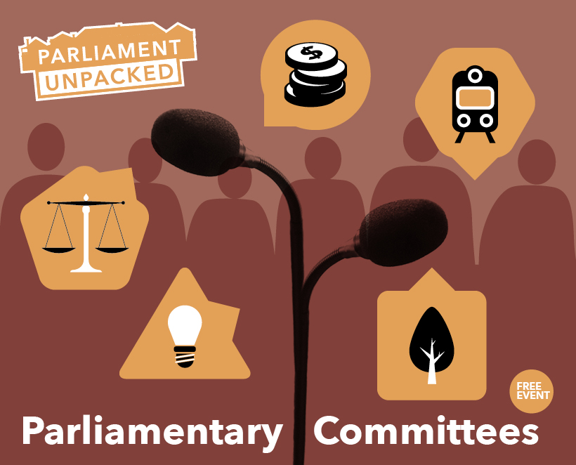 Parliamentary committees unpacked logo