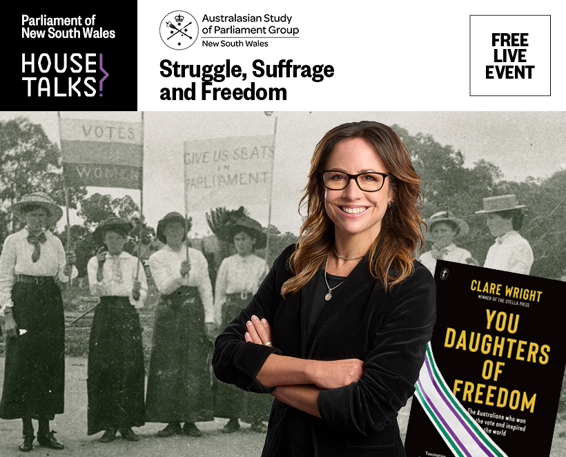 House Talks Struggle Suffrage and Freedom